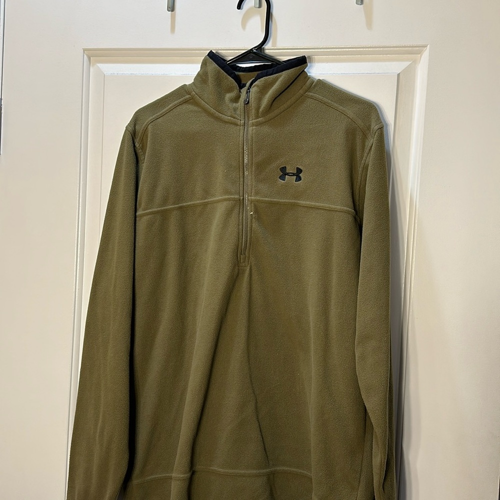 Under armor fleece quarter zip